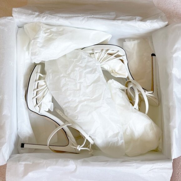 Jimmy Choo Lovella Wraparound Platform Sandals - Picture 3 of 15